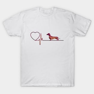 I love dachshunds dog T-Shirt